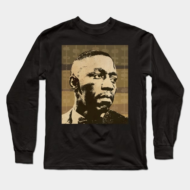 Blakey // Retro Poster Jazz Long Sleeve T-Shirt by kulinermodern